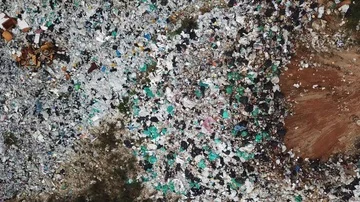 Plastic pollution problem Stock-Footage 86104932