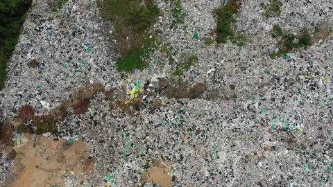 Plastic pollution problem Video stock 106978084