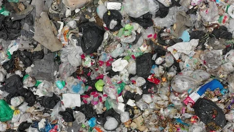 Plastic pollution problem Stock Footage 106978479