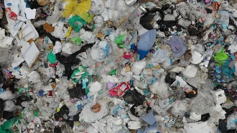 Plastic pollution problem 스톡 동영상 106978493