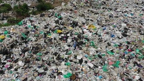 Plastic pollution problem Video stock 107289089