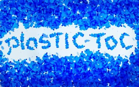 Plastic pollution. Time is running out to clean our oceans. Foto stock