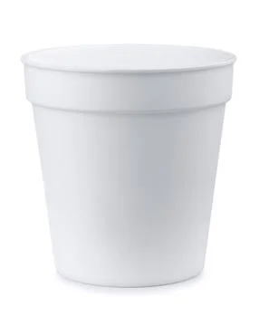 Plastic pot Stock Photos