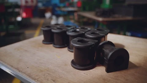 A plastic product in production Stock Footage 206772979