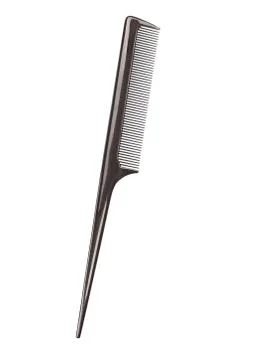 Plastic professional  comb isolated Stock Photos