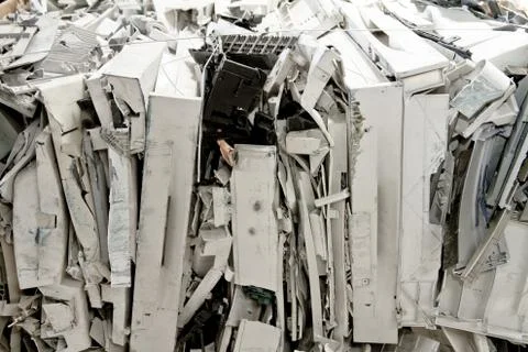 Plastic ready to be recycled Stock Photos