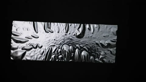 The Plastic Rectangle Shrinks Stock Footage 211200218