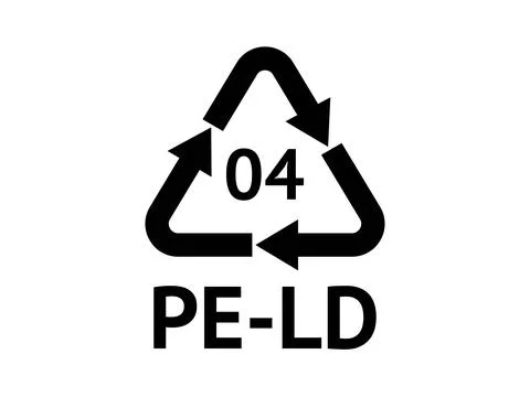 Plastic Recycling codes Stock Illustration