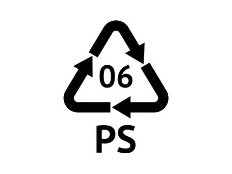 Plastic Recycling codes. Illustrazione stock