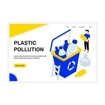 Plastic Recycling Stock Illustration