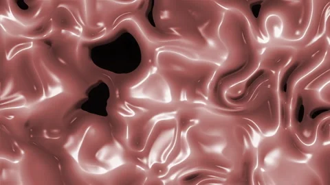 Plastic ripples mimic flowing silk against a liquid background. Stock Footage 303384887