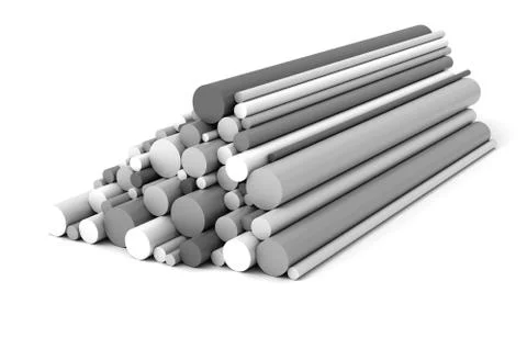 Plastic rods 스톡 일러스트