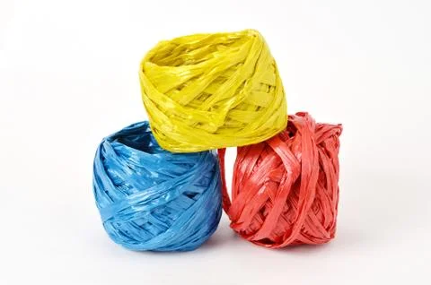Plastic rope Fotos Stock