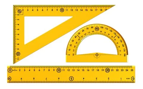 Plastic rullers isolated on white Stock Illustration