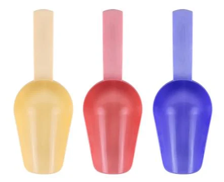 Plastic scoop Foto stock