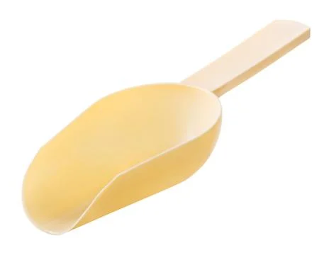 Plastic scoop Foto stock