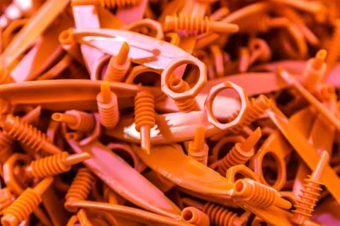 Plastic screwer tools for vegetables Stock Photos