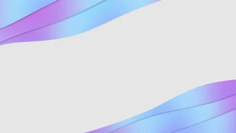 Plastic shapes. Abstract background 3D frame alpha channel Stock Footage 141342413