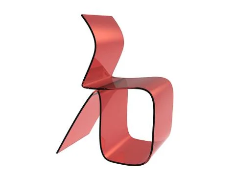Plastic Sheet Chair Stock Illustration