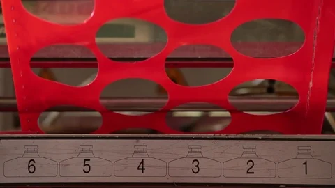 Plastic sheets in machine Stock Footage 77048735