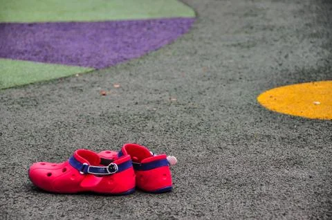 Plastic shoe. Stock Photos