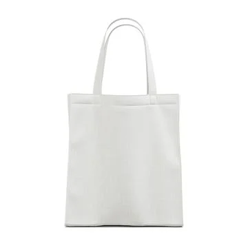A Plastic Shopping Bag object image on a white background Stock Illustration