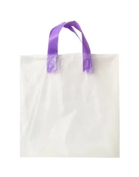 Plastic shopping bag Stock Photos