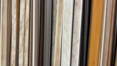 Plastic Skirting Set In Store Stock Footage 208881636