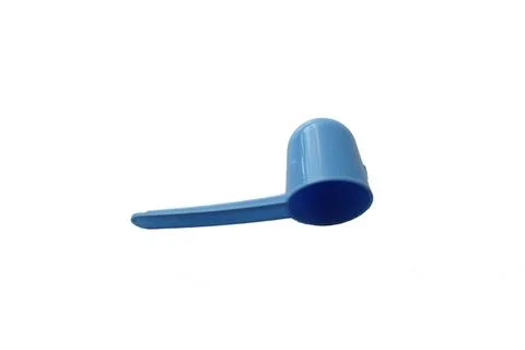 Plastic spoon in different colors Stock-Fotos