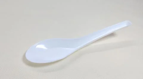 Plastic spoons 01 Stock Photos