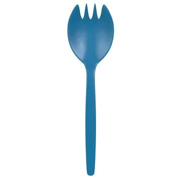Plastic Spork isolated on white background Stock Illustration