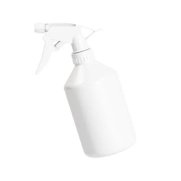 An Plastic Spray Bottle blank isolated on a white background Stock Illustration