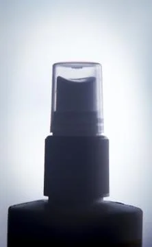 Plastic spray detergent bottle Stock Photos