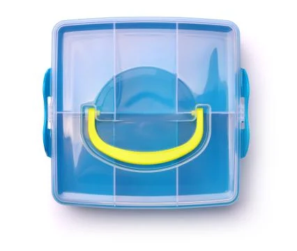 Plastic storage box Stock Photos