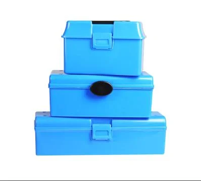 Plastic Storage Boxes Stock Photos