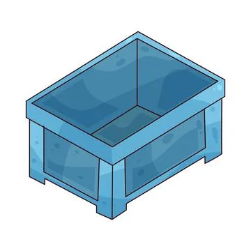 Plastic Storage illustration Stock Illustration