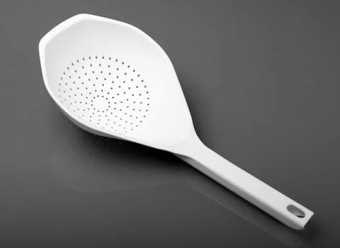Plastic strainer with handle Stock-Fotos