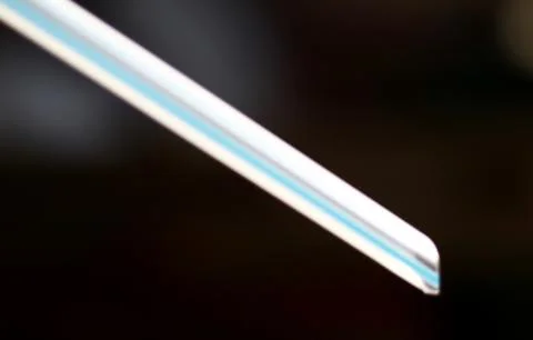 Plastic straw Stock Photos