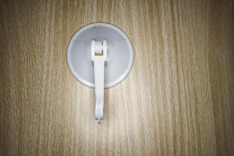 Plastic suction cup with hook Stock Photos