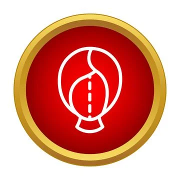 Plastic surgery face icon on red circle Stock Illustration