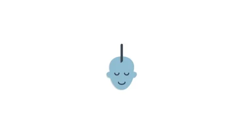 Plastic Surgery icon animation for video motion graphics Stock Footage 203824150