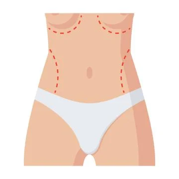 Plastic Surgery Icon Stock Illustration