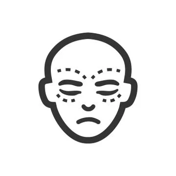 Plastic Surgery Icon Illustrazione stock