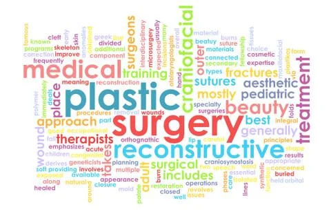 Plastic surgery Stock Illustration