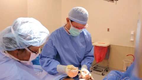 Plastic surgery procedure   Stock Footage 198385860