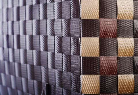 Plastic texture ,Thai handwork Stock Photos