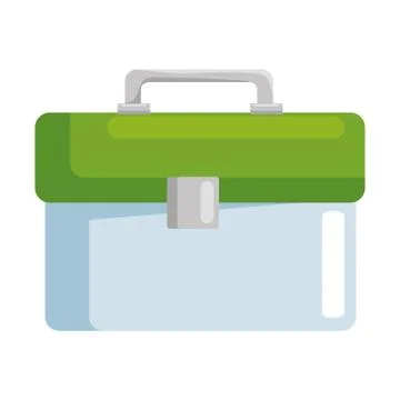 Plastic tool box packing icon Stock Illustration