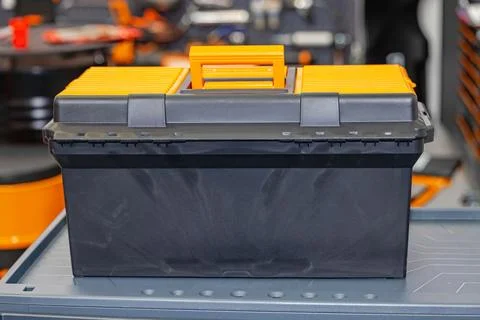 Plastic Tool Box Stock Photos