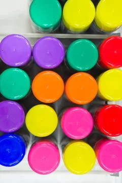 Plastic tops Stock Photos