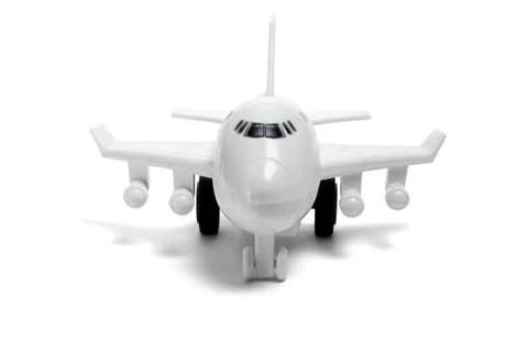 Plastic toy plane Stock Photos